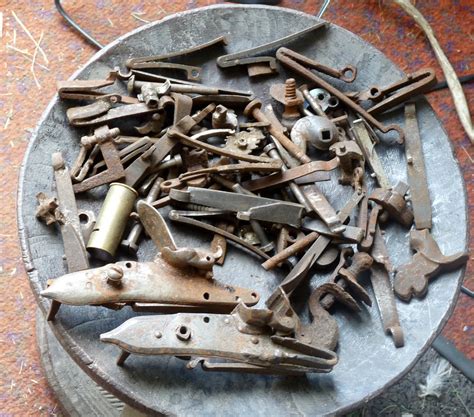 Our aim is to supply quality, hard to find, original antique parts for the collector, restorer and also trade customers. . Antique flintlock pistol parts